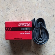 Bicycle inner tube 26 x 1.25 26x1.25 kenda small valve presta fv 48mm
