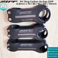 ZIPP Bicycle Carbon Stem 31.8mm x 70 / 80 / 90 / 100 / 110mm – Light, Sturdy, High Performance