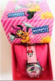 帳號內物品可併單限時大特價  迪士尼Disney系列child watch兒童手錶米妮Minni Mouse生日禮物Women's watch聖誕禮物