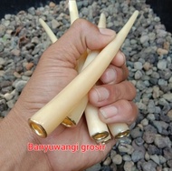 pipa tulang sapi asli 13 - 14cm pakai ring pipa once tulang sapi premium pipa once tulang sapi