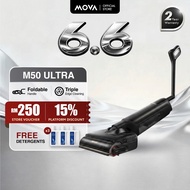MOVA M50 Ultra Wet Dry Vacuum Cleaner | First Foldable Handle | Tri-Edge Cleaning | 100°C Hot Water