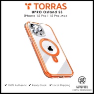 TORRAS Magnetic UPRO Ostand SS Series Case for iPhone 15 Pro/15 Pro Max (2023)