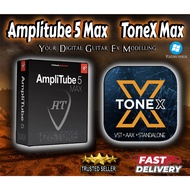 Amplitube 5 Max 5.10 | ToneX Max 1.9.3 Virtual Guitar FX | VST AAX Plugins Windows Offline