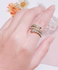 แหวนงู​  แหวนแฟชั้น​ แหวนเพชร​ CZ​ แหวน แหวนสวยๆผู้หญิง แหวนสวยๆผู้ชาย แหวน S925​ แหวน​ Silver​ แหวน