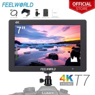 FEELWORLD T7 7 " IPS 1920x1200 HDMI On Camera Field Monitor Support 4K Input Output Video Monitor with NP750 Baery   Cha