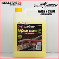 WIFEY WASH & SHINE CAR SHAMPOO 5L 100% ORIGINAL 【CAR WASH & SHAMPOO】WAX SHAMPOO PREMIUM SHAMPOO