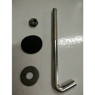 12 CM ZINC HEELS / SCREWS / ASBES NAILS