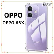 Four Corners Thickened OPPO A3X Shock-resistant Case CPH2641 Protective Case OPPO A3X Air Compressio