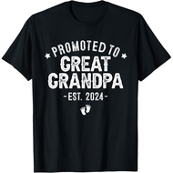 1St Time Great Grandpa Est 2024 New First Great Grandpa 2024 Gift Unisex T-Shirt
