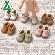 FORBETTER 1pair Doll Leather Shoes Boots, Cute Outfit Handmade Bjd Doll Shoe, Doll Accessories 1/6 S