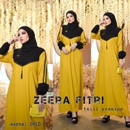 Zeera FITRI DRESS premium twill DRESS by zeera ori