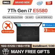 【Dell Laptop】laptop brand new original / Dell Latitude E5570 E5580/Intel Core i5 i7/15.6in Built in numeric keypad/16GB RAM+1TB SSD