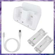 Smart Charging Station Dock Stand Charger for U Gamepad Remote Controller A9LC(White)