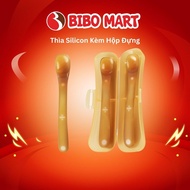 Soft Silicone Baby Spoon with Safe Material Helps Babies Learn to Get Familiar with Food - Bibomart