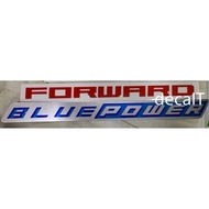 Tem Forward bluepower Dán Xe Tải Isuzu. Tem Forward Blue power Dán Xe Tải Isuzu