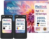 260XL 261XL Replacement for Canon 260 and 261 Ink Cartridges Cannon ink 260 and 261 PG-260 CL-261 Bl