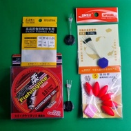 Lead buoy combo ditch fishing hook bait fishing set bait powder ditch fishing buoy 0.8 ditch fishing