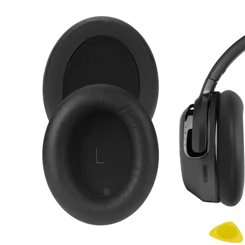 Geekria QuickFit Replacement Ear Pads for JBL TOUR ONE and TOUR ONE M2 Headphones Ear Cushions, Head