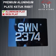 No Plate Ketuk Motor Nombor Plate Motor Frame Plate No Plat accessories motor No Flat车牌 MOTOR NOMBOR