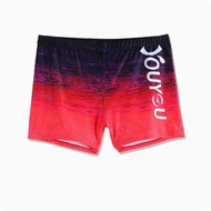 全城熱賣 - 防尷尬平角泳褲（紅色漸變）【尺碼：L-XL碼】【下單後請聯絡客服確認發貨尺碼】