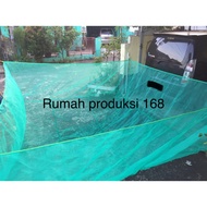 HIJAU Hapa green musk cage 3.5m x 2.5m x 1m fish net net floating net cage