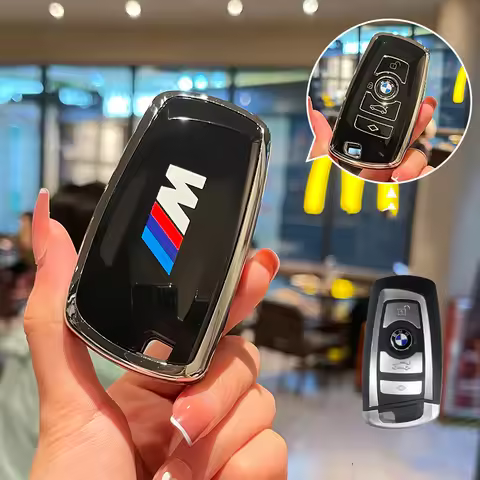 BMW Logo New Car Key Case Cover For BMW 530i 550i 320i 1 2 3 4 5 Series 118i 225i M240i F20 F21 F30