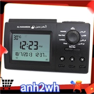 【A-NH】Azan Clock Automatic Digital Clock Islamic Muslim Prayer Alarm Clock for Desktop Table Clock Home Decoraions