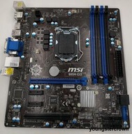 熱銷MSI/微星 B85M-E45 1150针台式机B85主板 DDR3 H87M-E35 H97M-E35