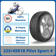 225/45R18 Michelin Pilot Sport 4 PS4 Runflat Tyre *Year 2021 Mercedes BMW Audi (1-7 days delivery)