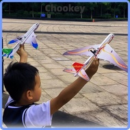 CHOOKMY C919 Passenger Plane Model, PP USB Rechargeable Electric Foam Hand Thrown Plane, 34*36*7.5cm