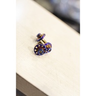 RS [Titanium Plated Big Head Screw] M6 20MM Name Screw License Plate Color Titanium Burnt Cygnuxi BW