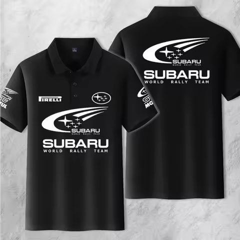2026 New Subaru World Rally Same Polo Shirt 4S Store Work Clothes Short Sleeve T-shirt Collar Shirt