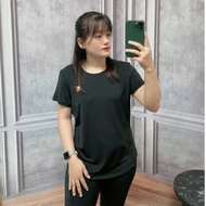 Big size women's yoga gym clothes from 55kg~105kg, cool elastic, soft, 4-way stretch AG40646
