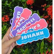 Customizable 3D Name Tags - Personalized 3D Name Tag Name Tag Name Tag Holder