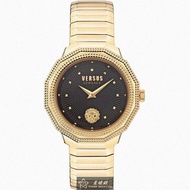 VERSUS VERSACE手錶，編號VV00384，38mm金色錶殼，金色錶帶款_廠商直送