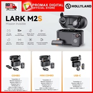 HOLLYLAND LARK M2S Wireless Hidden microphone for camera / computer / phone with USB-C transmitter