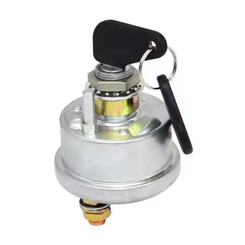 Ignition Switch with 2 Keys 7H-7290 7H7290 7N-0718 7N0718 7N0719 7N-0719 JK862B 8H5306 Compatible wi