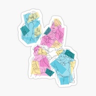 Sticker Die-Cut Waterproof Car Star 18 Again Edo Hyun Kim Hanul