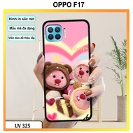 Phone Case - Strawberry Bear Printed Case for OPPO F17/ OPPO F17 PRO