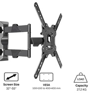 P4 Heavy Duty TV Wall Mount 32–55 Inch LED LCD Supports VESA 100x100–400x400 Holds 60lbs 27kg