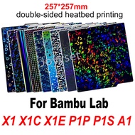 X1C P1P P1S A1 X1 Build Plate for Bambu Lab Plate Smooth PEI Sheet PEO PET for Bambulabs x1 p1p 3D P