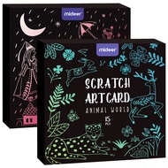 Mideer Creative Scratch Art Card Drawing Advanced