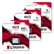 Kingston NV3 PCIe 4.0 NVMe SSD SNV3SM3 500G/1TB/2TB