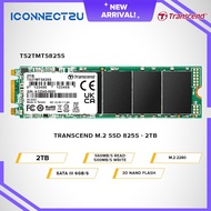 Transcend 2TB SATA III 6Gb/s 3D NAND M.2 2280 SSD - TS2TMTS825S