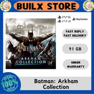 Batman (Koleksi Arkham) Arkham Collection - PS4 & PS5 [Permainan Muat Turun Digital / Digital Downlo