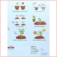 ∏ ❁ EAST-WEST SEED BONITO F1 HYBRID AMPALAYA SEEDS POUCH (10 SEEDS)