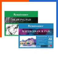 Drawing Book A6 Bond Paper (10.5x14.8 Cm.) Smooth Surface/Rough Surface R107/R207 Renaissance US.Sta