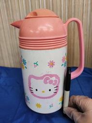 日本製Hello kitty 手把魔法瓶保溫瓶熱水瓶 1998年早期商品   KT生活用品822樓1