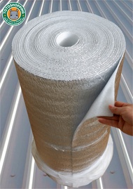 ฉนวนกันความร้อนPEเคลือบฟอยล์ 5mm กว้าง90cm เลือกความยาวได้ 1-40m Insulation Epe Foam Roll 5mm 90cm 1