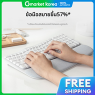 Logitech | Logitech ของแท้ คีย์บอร์ดไร้สาย+บลูทูธ ออกแบบตามหลักสรีรศาสตร์ ปกป้องข้อมือ